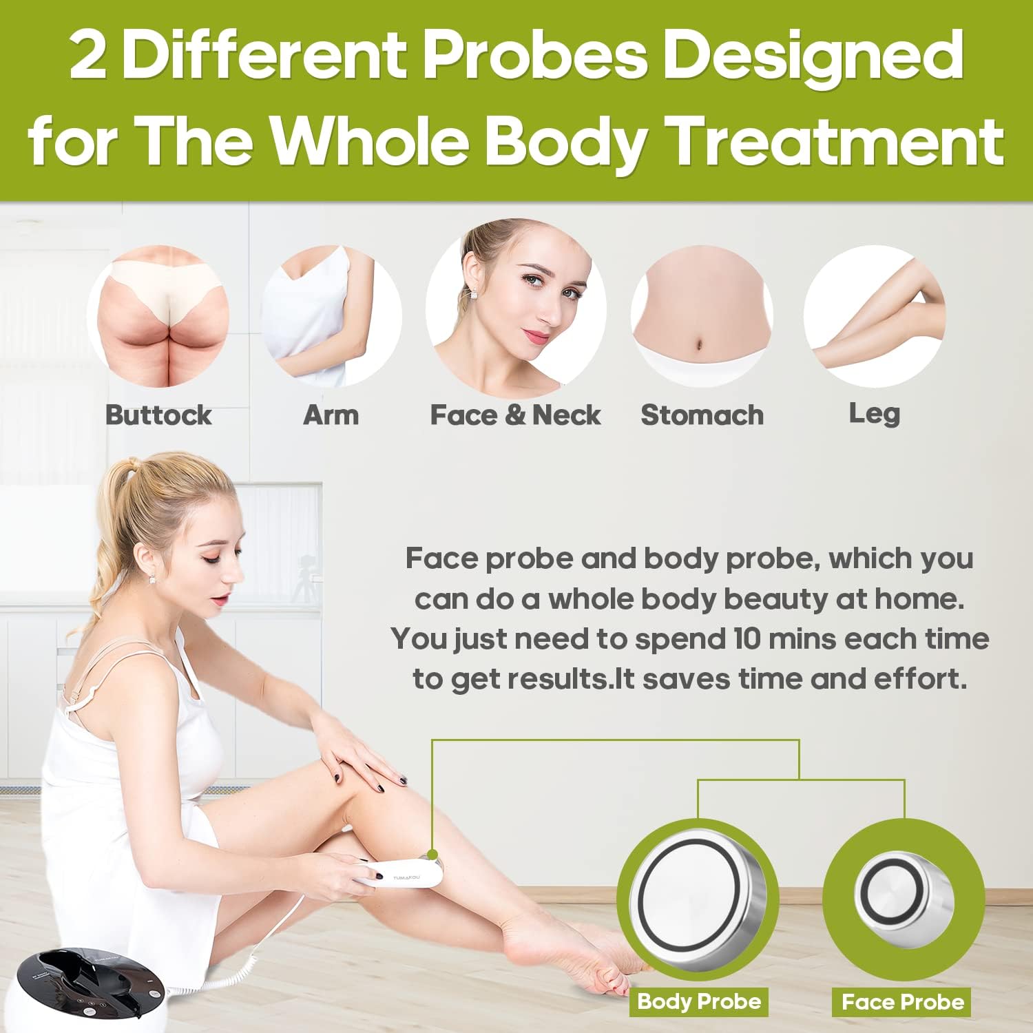 Appareil RF Radiofréquence TUMAKOU – Anti-Rides, Raffermissement, Régénération du Collagène